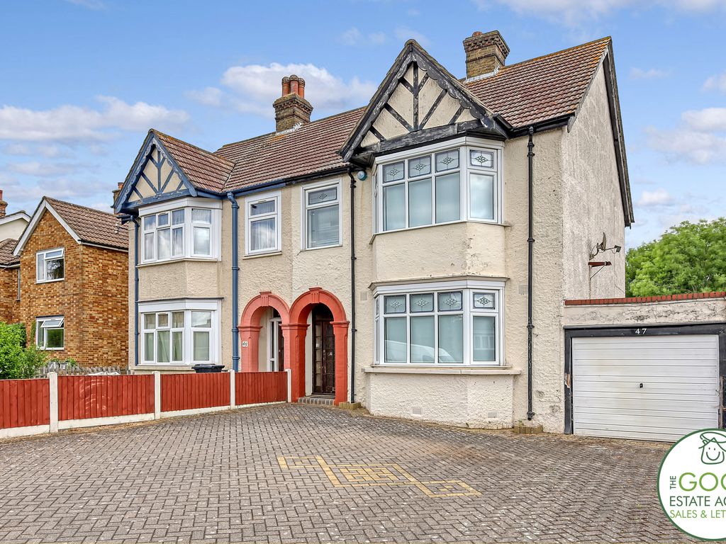 3 bed semidetached house for sale in Fairview Road, Chigwell IG7, £