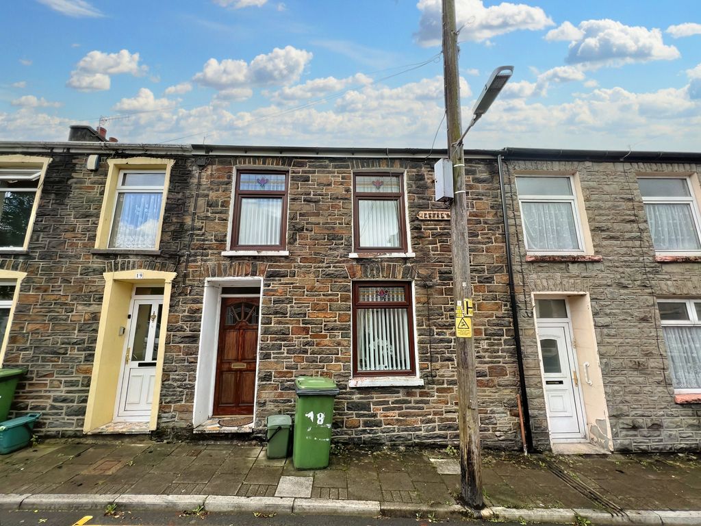 3 bed terraced house for sale in Jeffery Street, Caegarw, Mountain Ash