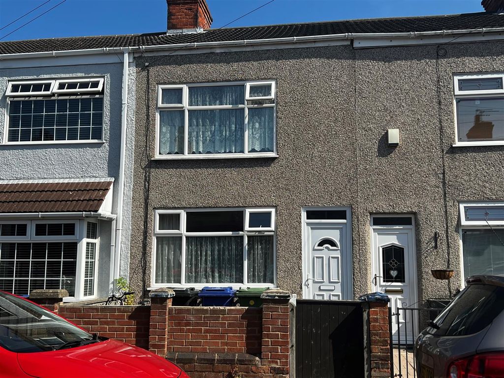 3 bed terraced house for sale in Hart Street, Cleethorpes, N.E