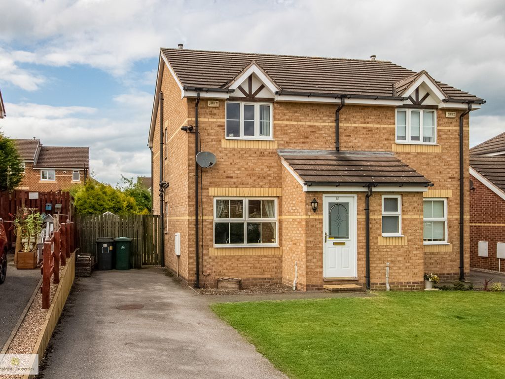 2 bed semidetached house for sale in Mulberry Court, Golcar