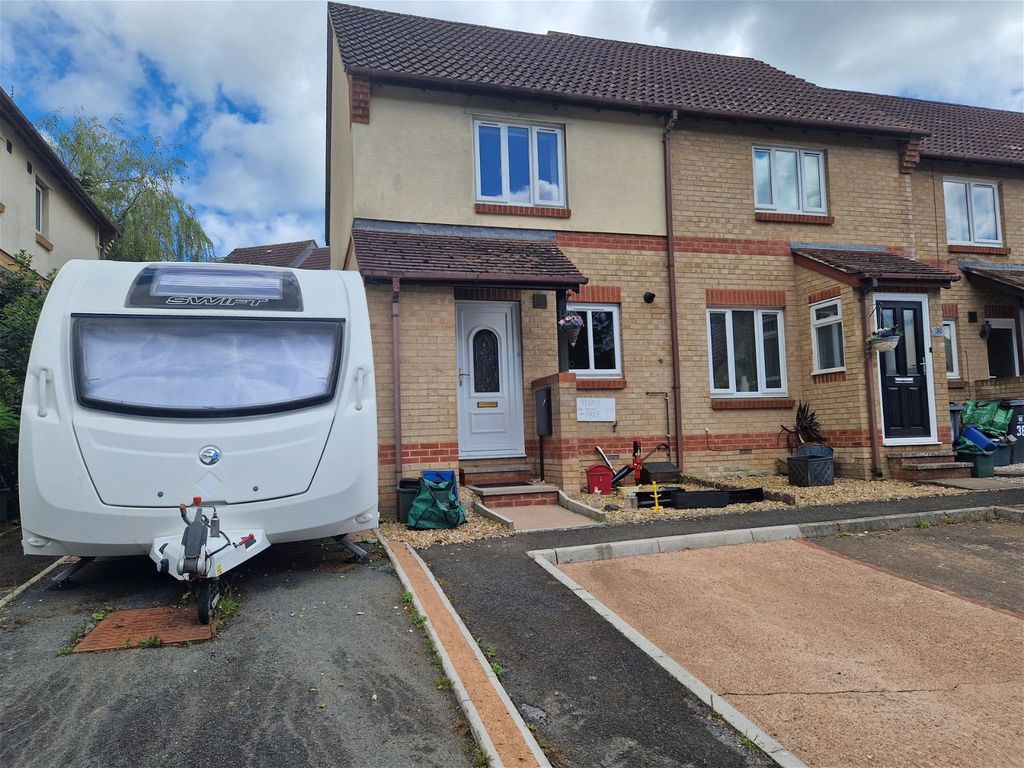 2 bed end terrace house for sale in Wordsworth Close, Exmouth EX8, £
