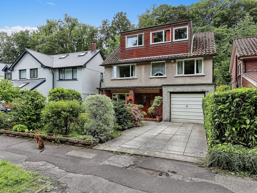 5 bed detached house for sale in Lettons Way, Dinas Powys CF64, £