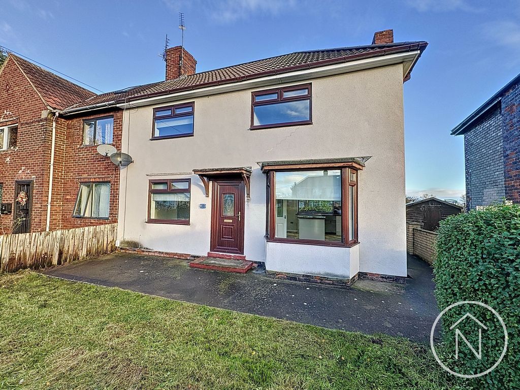 3 bed semidetached house for sale in New Road, Billingham TS23, £