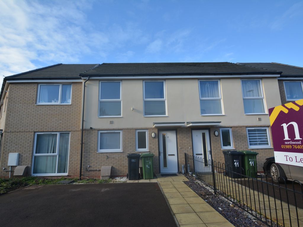 3 bed terraced house to rent in Newman Close, Belmont, Hereford HR2