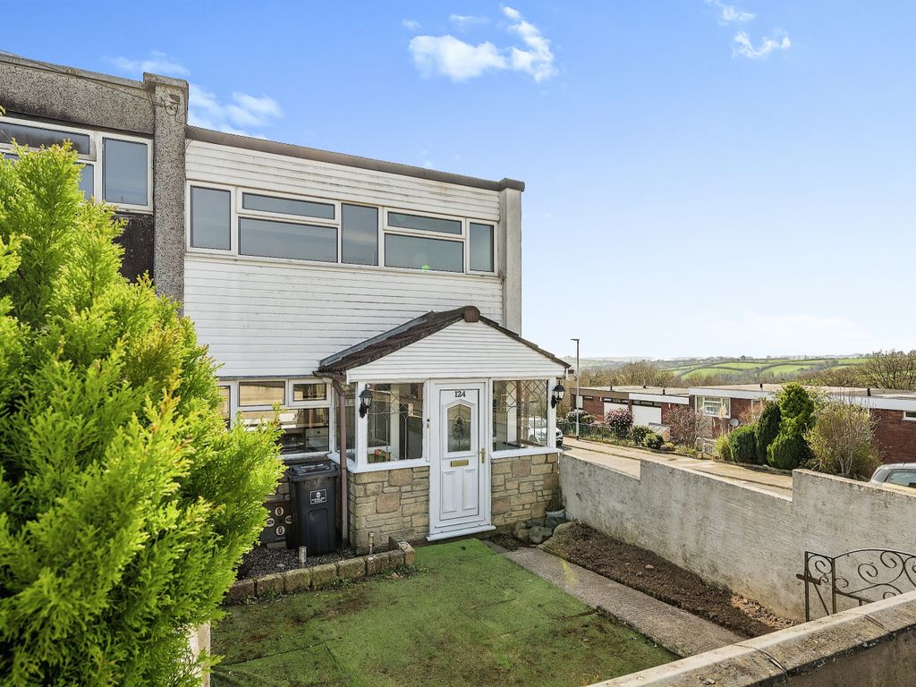 2 bed end terrace house for sale in Langley Crescent, Plymouth PL6, £