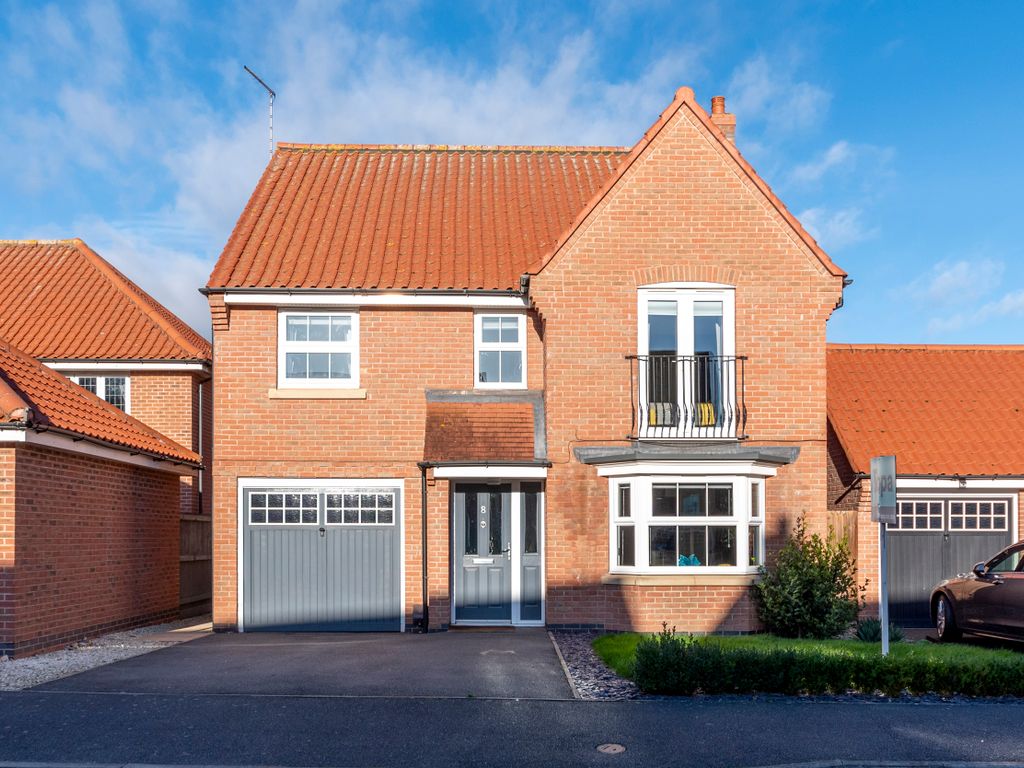 4 bed detached house for sale in Carnell Lane, Fernwood, Newark NG24, £