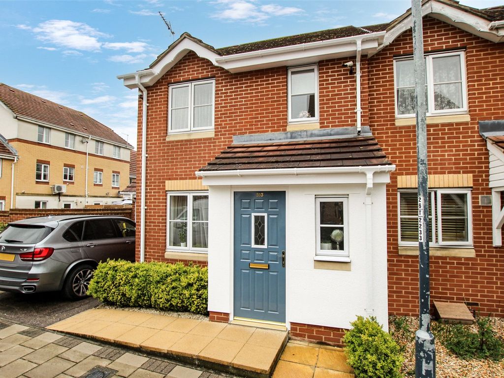 3 bed end terrace house for sale in Kentlea Road, Thamesmead, London