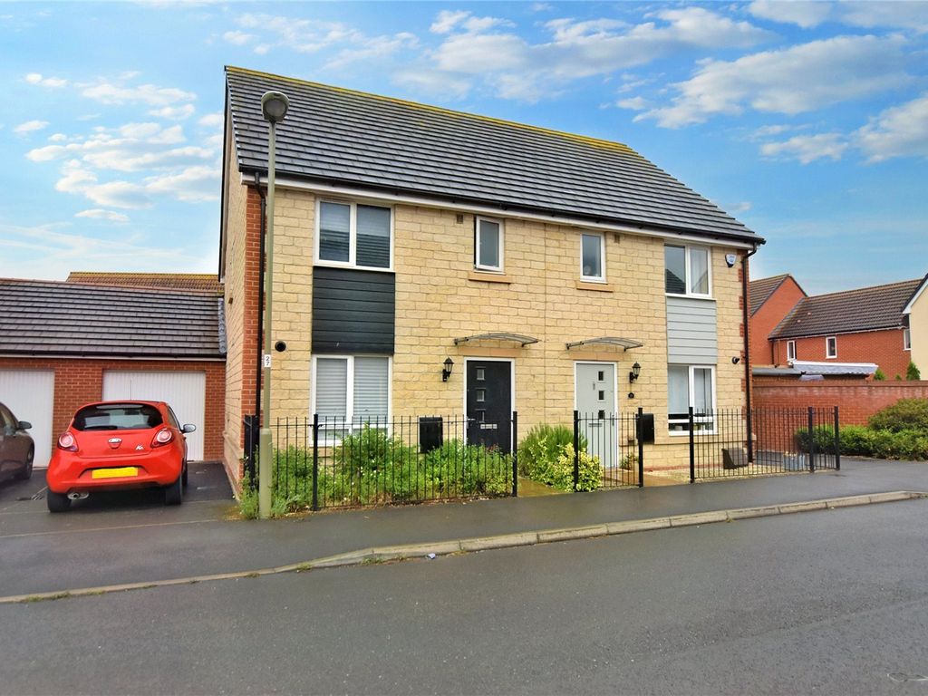 3 bed semidetached house for sale in Cherry Tree Road, Harwell, Didcot