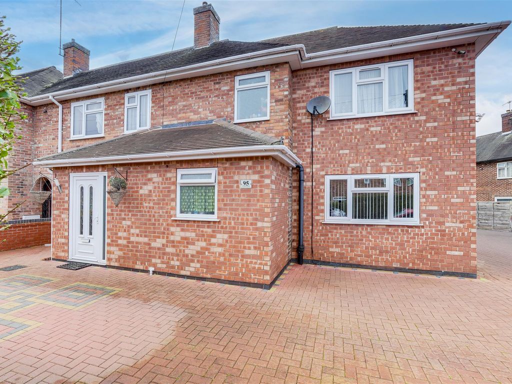 5 bed semidetached house for sale in Southfield Road, Aspley, Nottinghamshire NG8, £300,000
