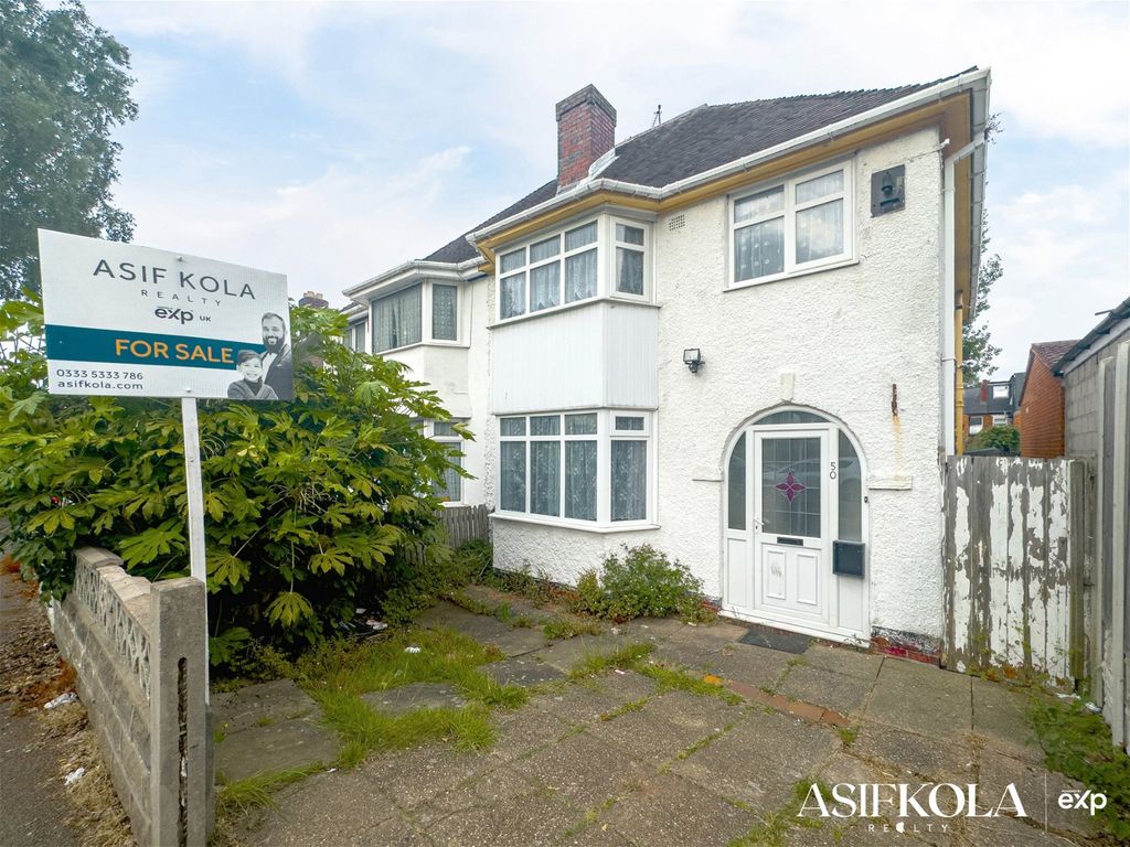 3 bed semidetached house for sale in Coombe Road, Perry Barr, Birmingham B20 Zoopla