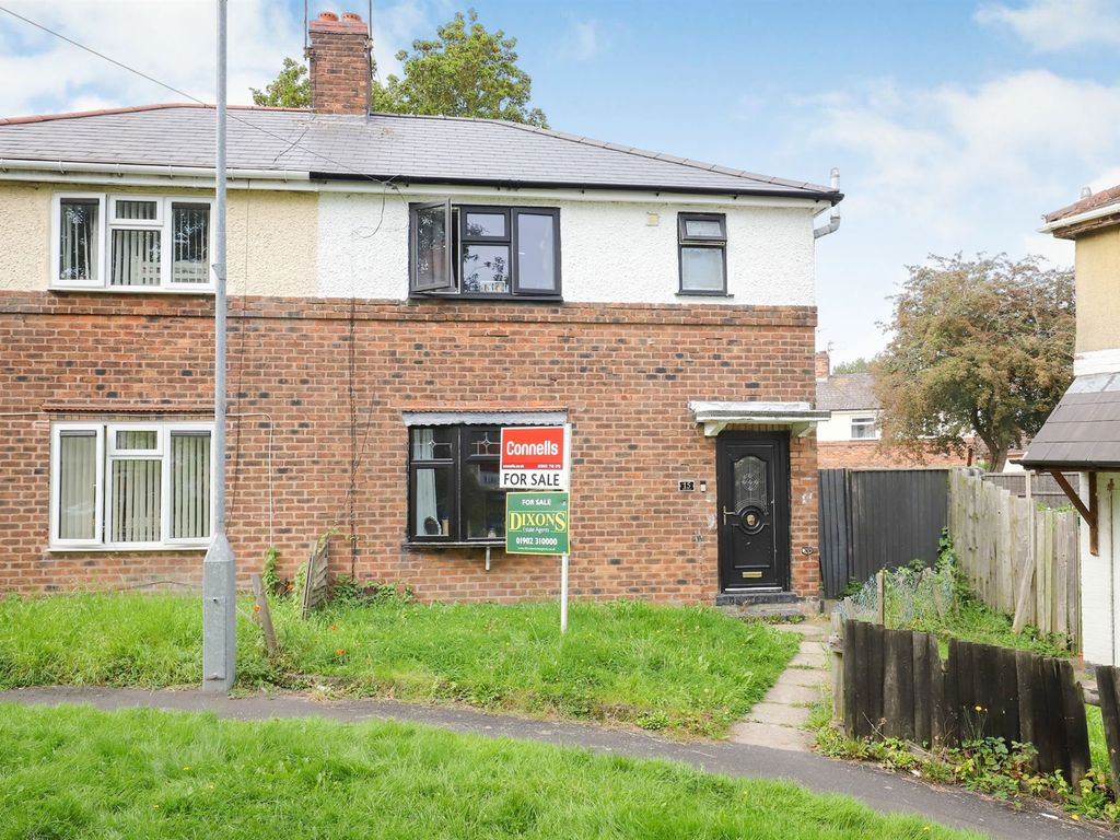 3 bed semidetached house for sale in Owen Place, Bilston WV14, £