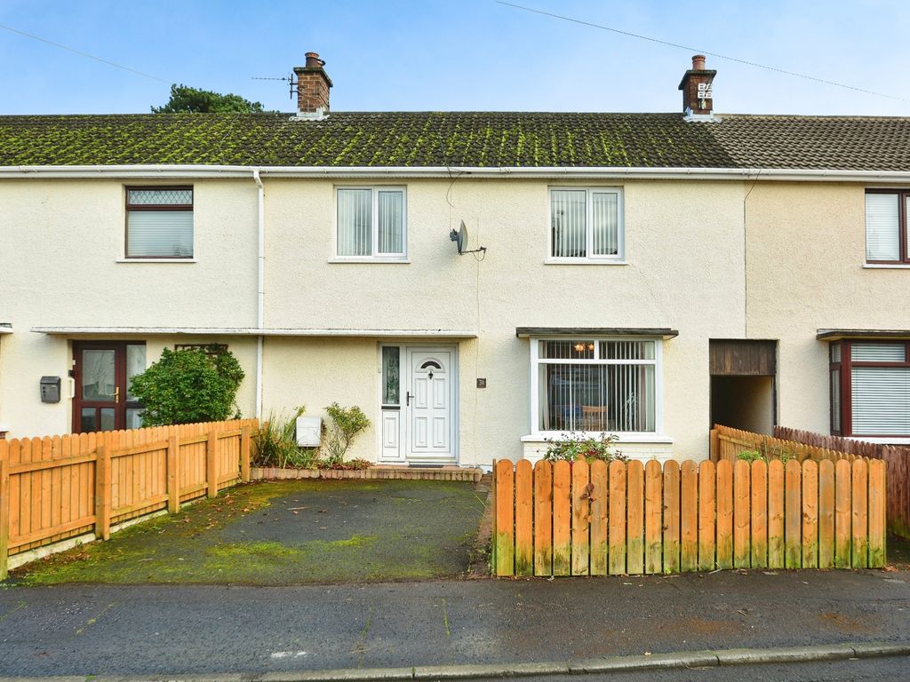 3 bed terraced house for sale in Bracken Drive, Newtownabbey BT37, £