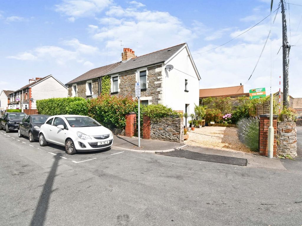 3 bed semidetached house for sale in Rhymney Terrace, Caerphilly CF83