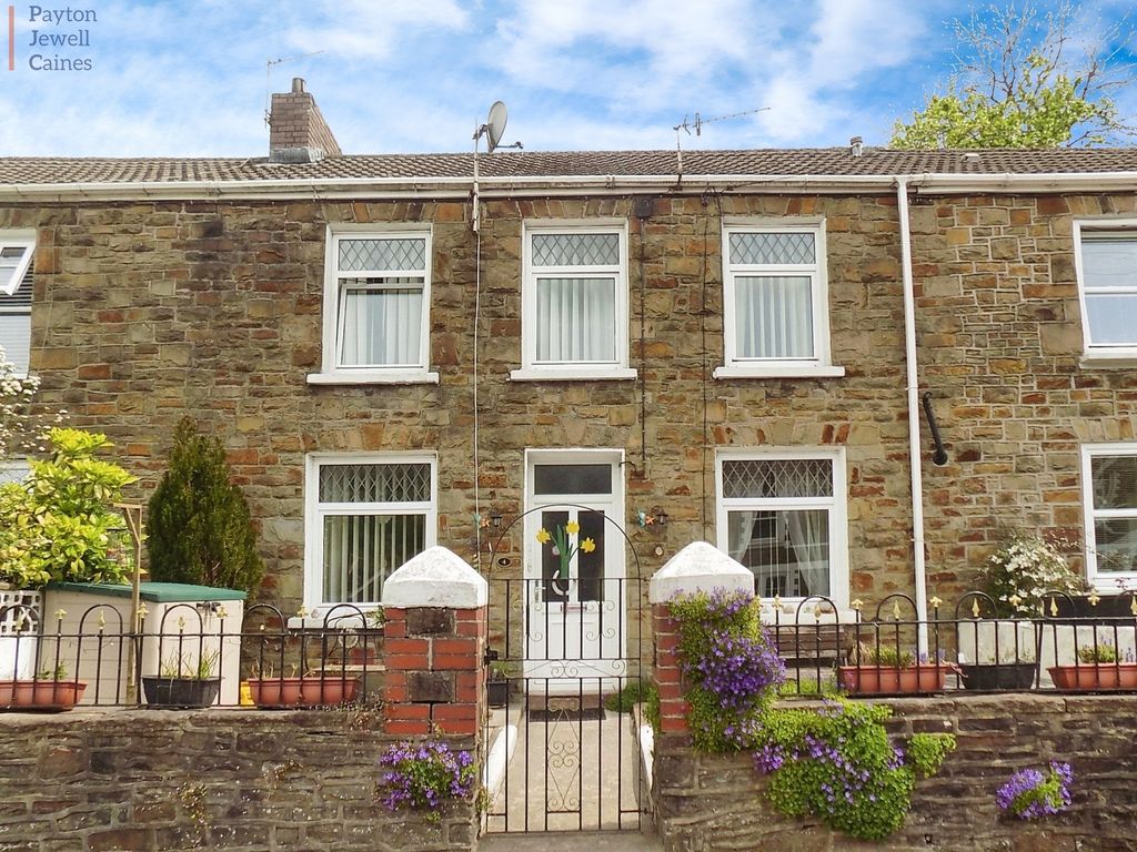 2 bed terraced house for sale in Cuckoo Street, Pantygog, Bridgend