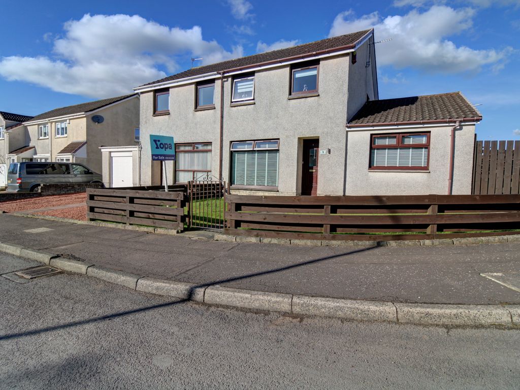 3 bed semidetached house for sale in Kelburn Crescent, Kilmarnock KA1