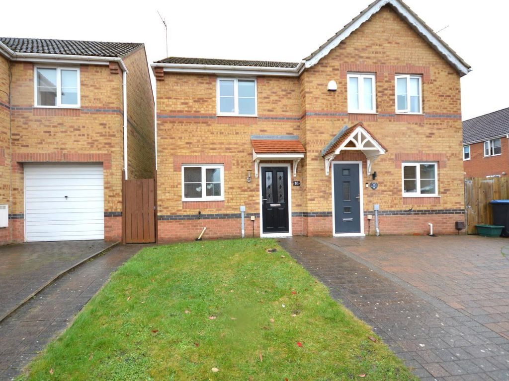 2 bed semidetached house for sale in Primrose Drive, Shildon DL4, £