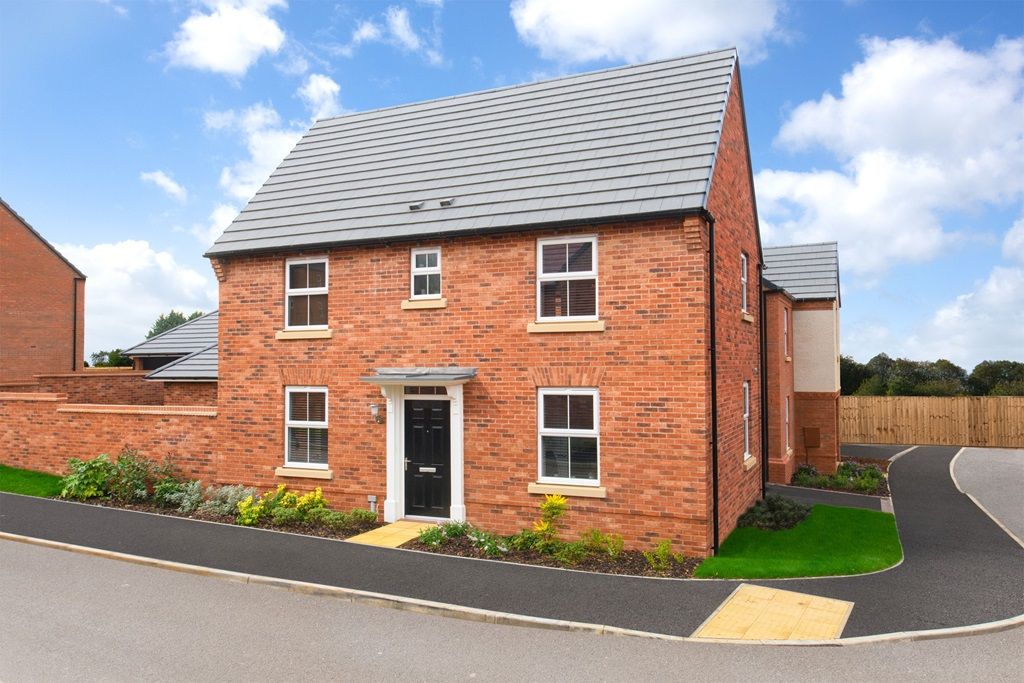New home, 3 bed detached house for sale in "Hadley" at Newton Lane