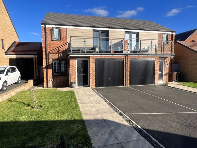 3 bed semidetached house for sale in Edge Way, Wallsend NE28, £245,000