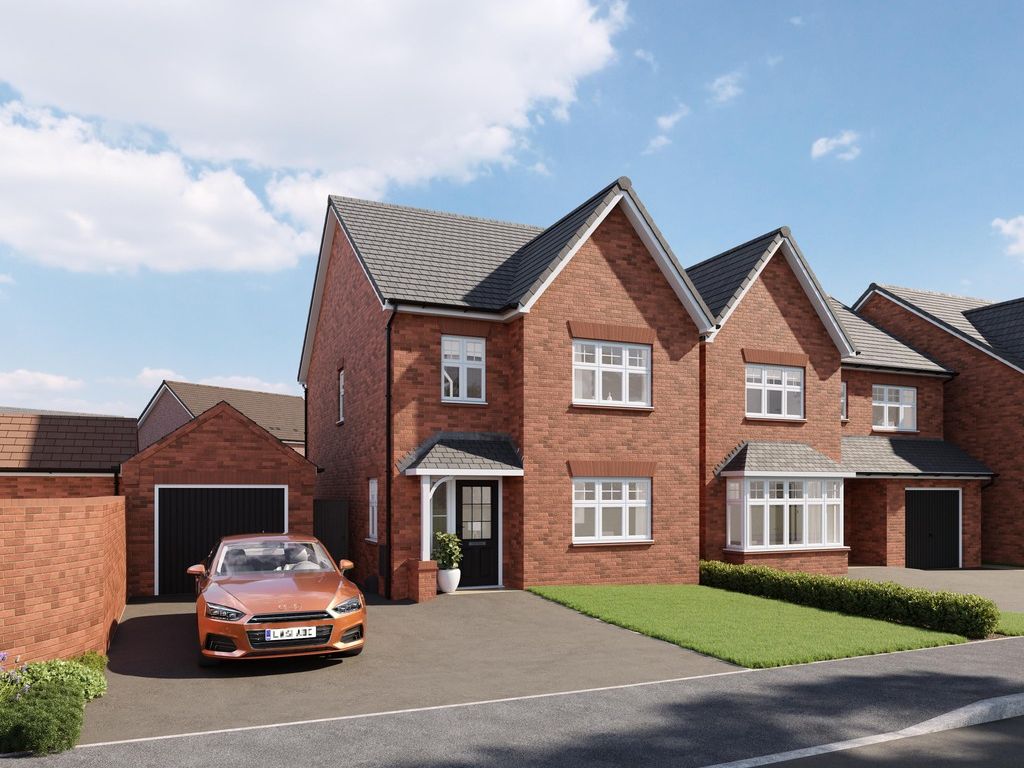 New home, 4 bed detached house for sale in "The Rosewood" at Hayloft
