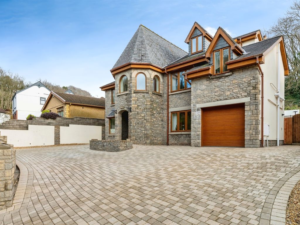 5 bed detached house for sale in St. Illtyds Drive, Baglan, Port Talbot