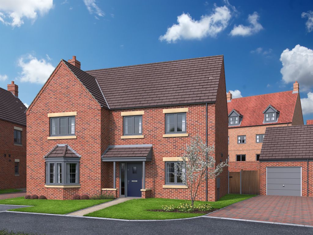 New home, 5 bed detached house for sale in Mistletoe Row, Tenbury Wells