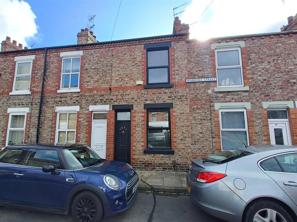 2 bed terraced house for sale in Pembroke Street, York YO30, £240,000