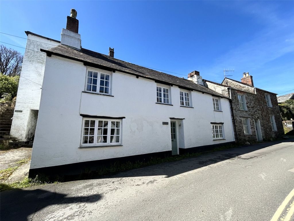 4 bed detached house for sale in Dunn Street, Boscastle PL35, £475,000