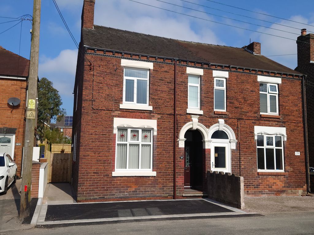 4 bed semidetached house for sale in Long Lane, Harriseahead, StokeOn