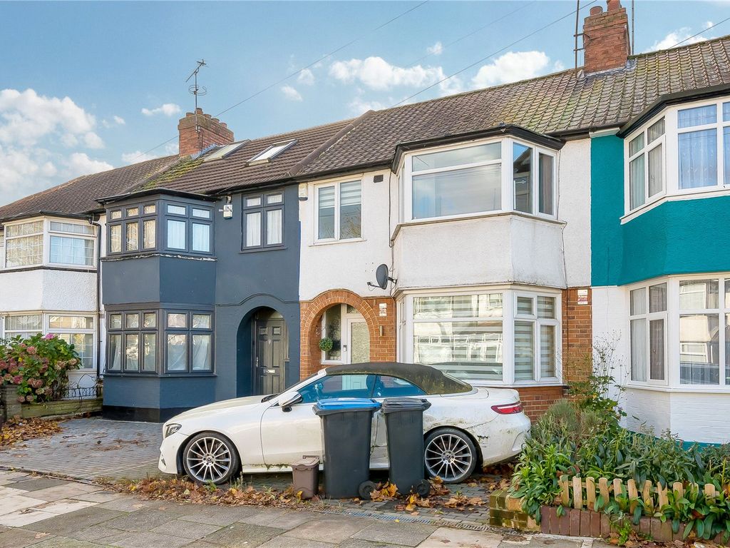 3 bed terraced house for sale in Woodstock Crescent, Edmonton, London