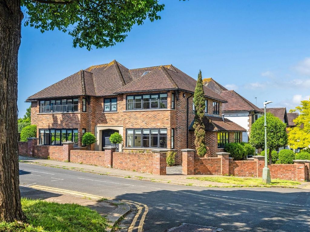 5 bed detached house for sale in The Droveway, Hove BN3, £2,000,000