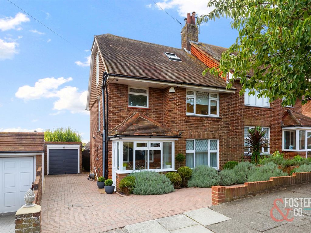 4 bed semidetached house for sale in Elizabeth Avenue, Hove BN3, £850,000 Zoopla