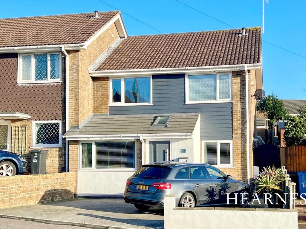 4 bed end terrace house for sale in Winterbourne Road, Poole BH15, £