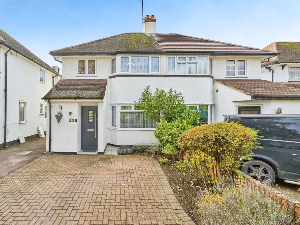 3 bed semidetached house for sale in Oyster Lane, Byfleet, Surrey KT14