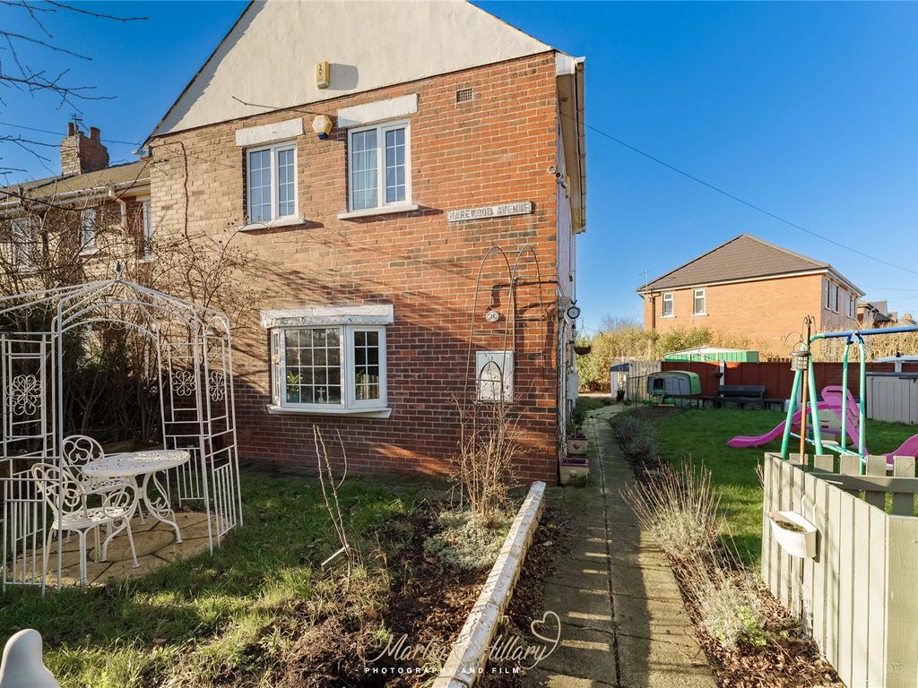 3 bed semidetached house for sale in Harewood Avenue, Pontefract, West