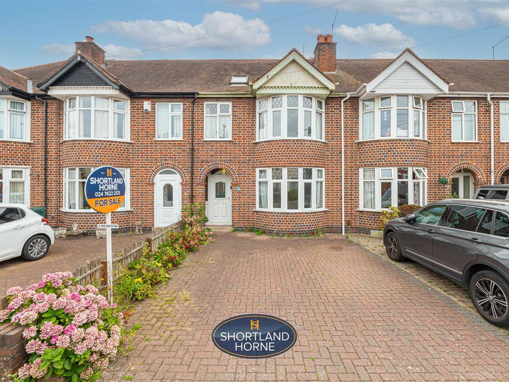 4 bed terraced house for sale in Gregory Avenue, Green Lane, Coventry