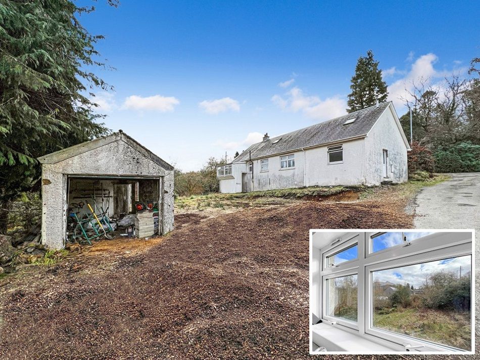4 bed detached bungalow for sale in Cuil Grianach, Taynuilt, Argyll
