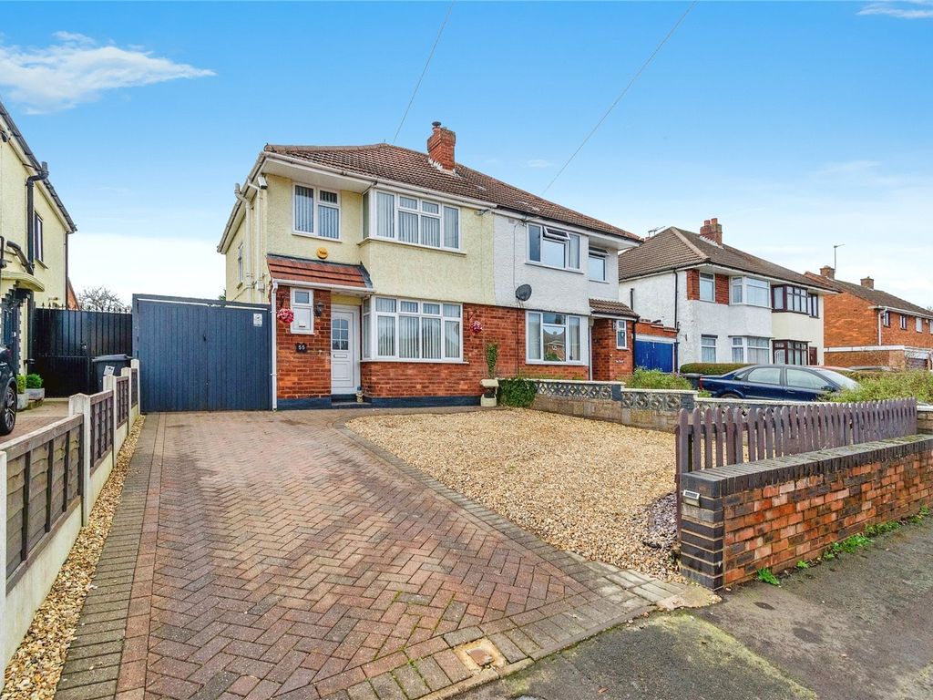 3 bed semidetached house for sale in Hyde Road, Wolverhampton, West
