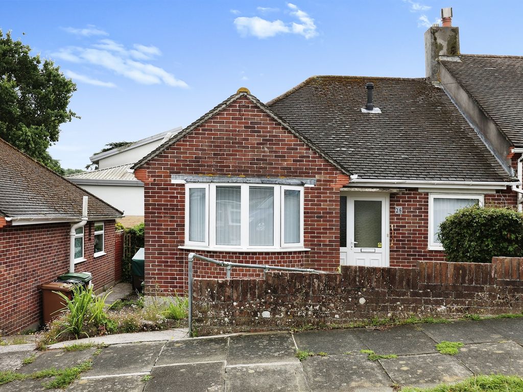 2 bed semidetached bungalow for sale in Revell Park Road, Plympton