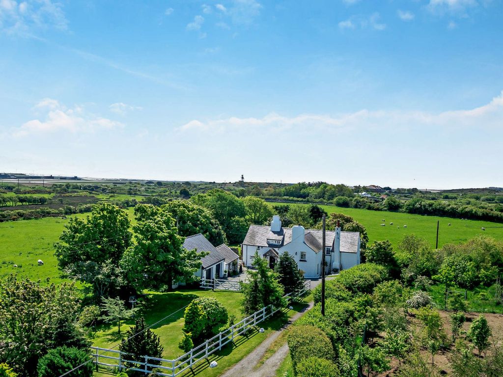 4 bed detached house for sale in Llanfair Yn Neubwll, Holyhead, Isle Of