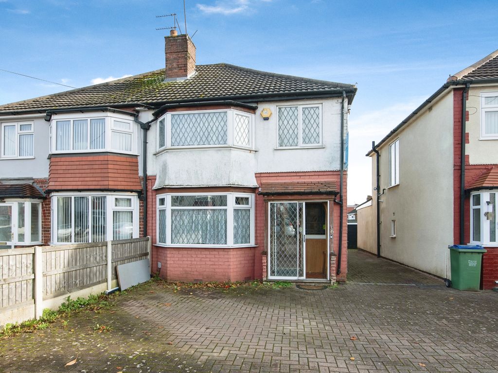 3 bed semidetached house for sale in Perry Hill Road, Oldbury, West Midlands B68, £250,000 Zoopla