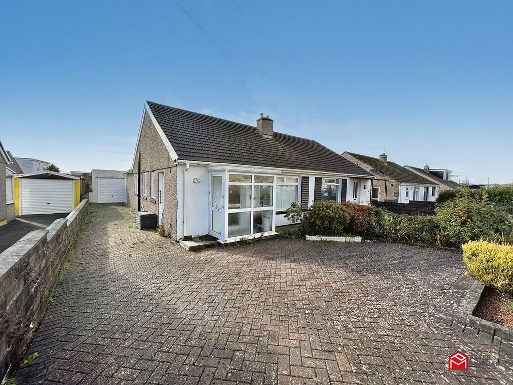 3 bed semidetached bungalow for sale in Merlin Crescent, Cefn Glas