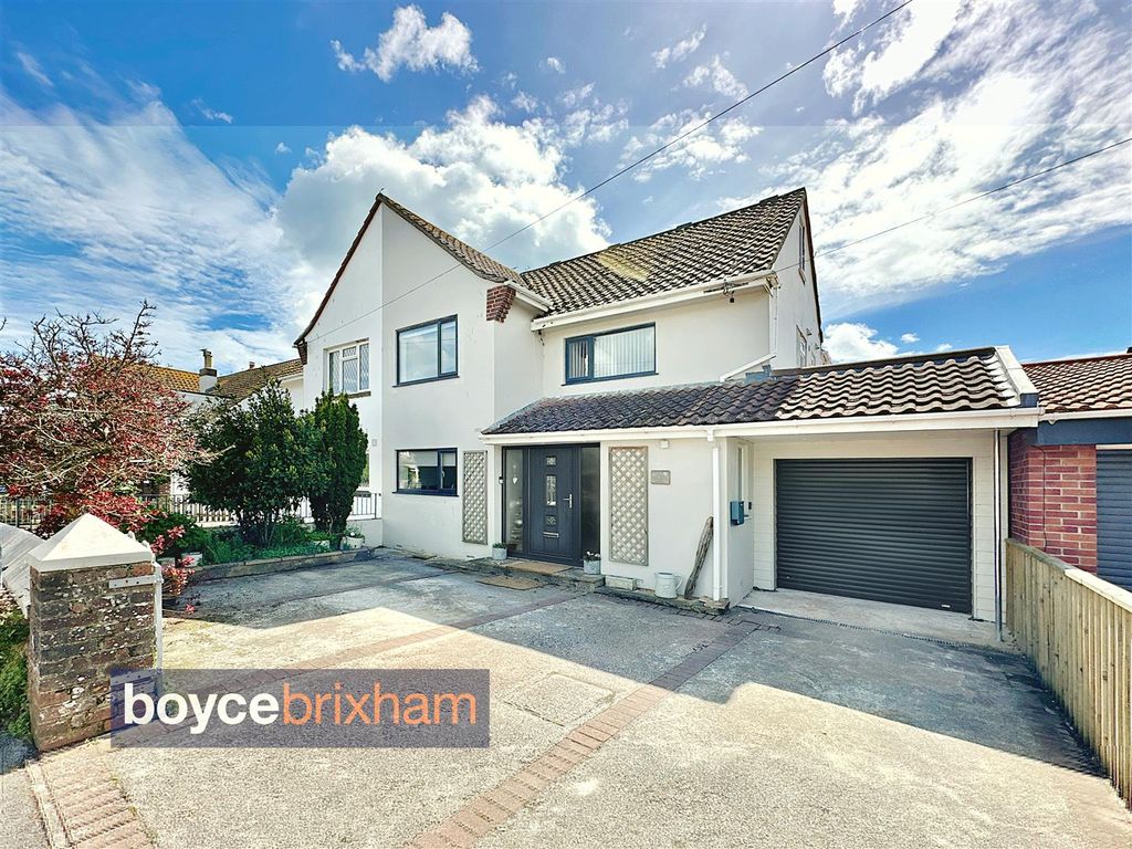 5 bed semidetached house for sale in Gillard Road, Brixham TQ5, £