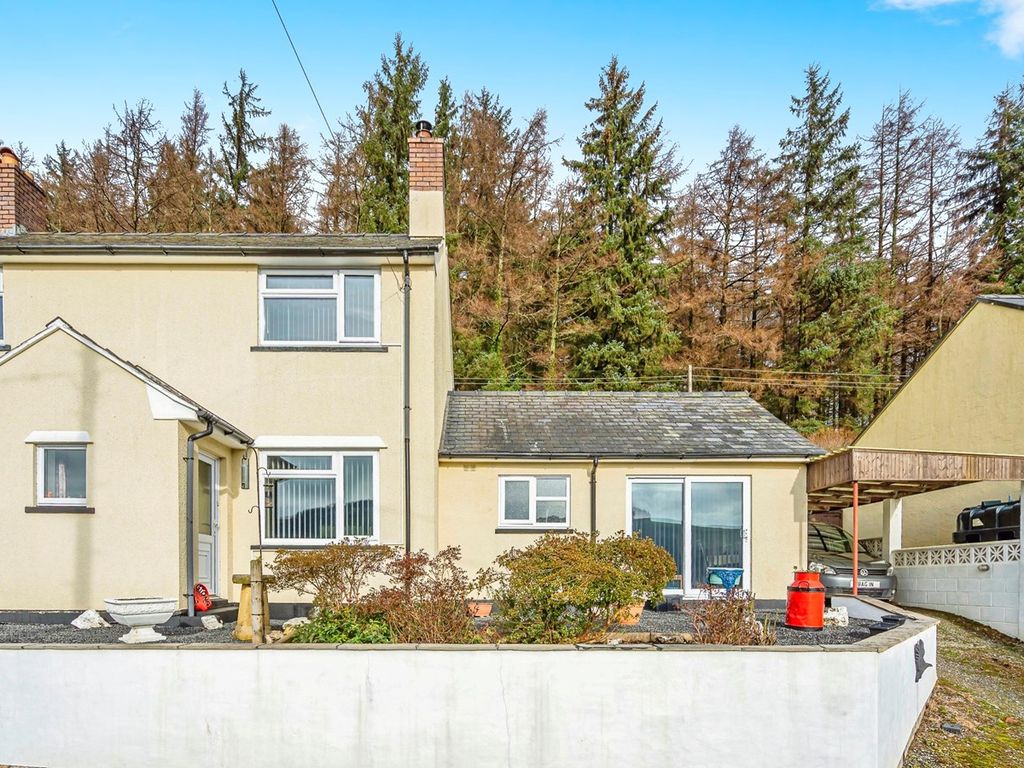 3 bed semidetached house for sale in Old Hall, Llanidloes SY18, £