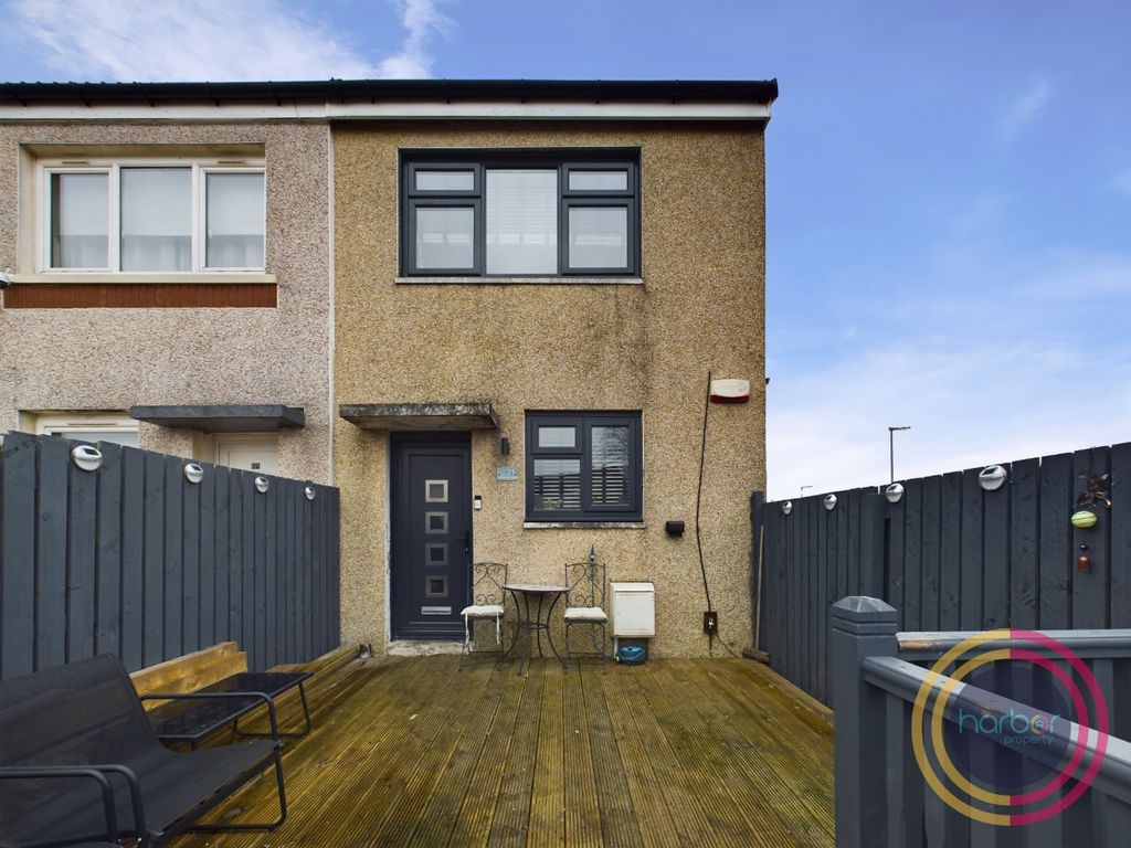 2 bed end terrace house for sale in Mosscastle Road, Glasgow, City Of