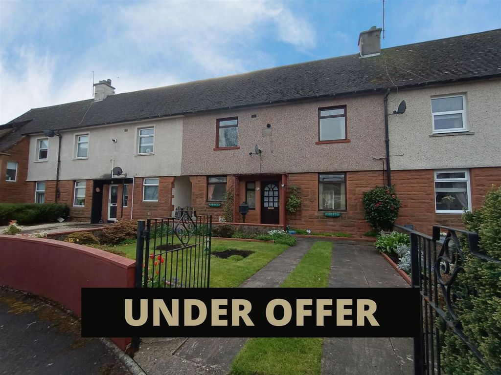 2 bed terraced house for sale in Ashfield Drive, Dumfries DG2, £115,000