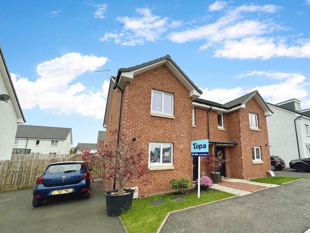3 bed semidetached house for sale in Barskiven Circle, Paisley PA1, £