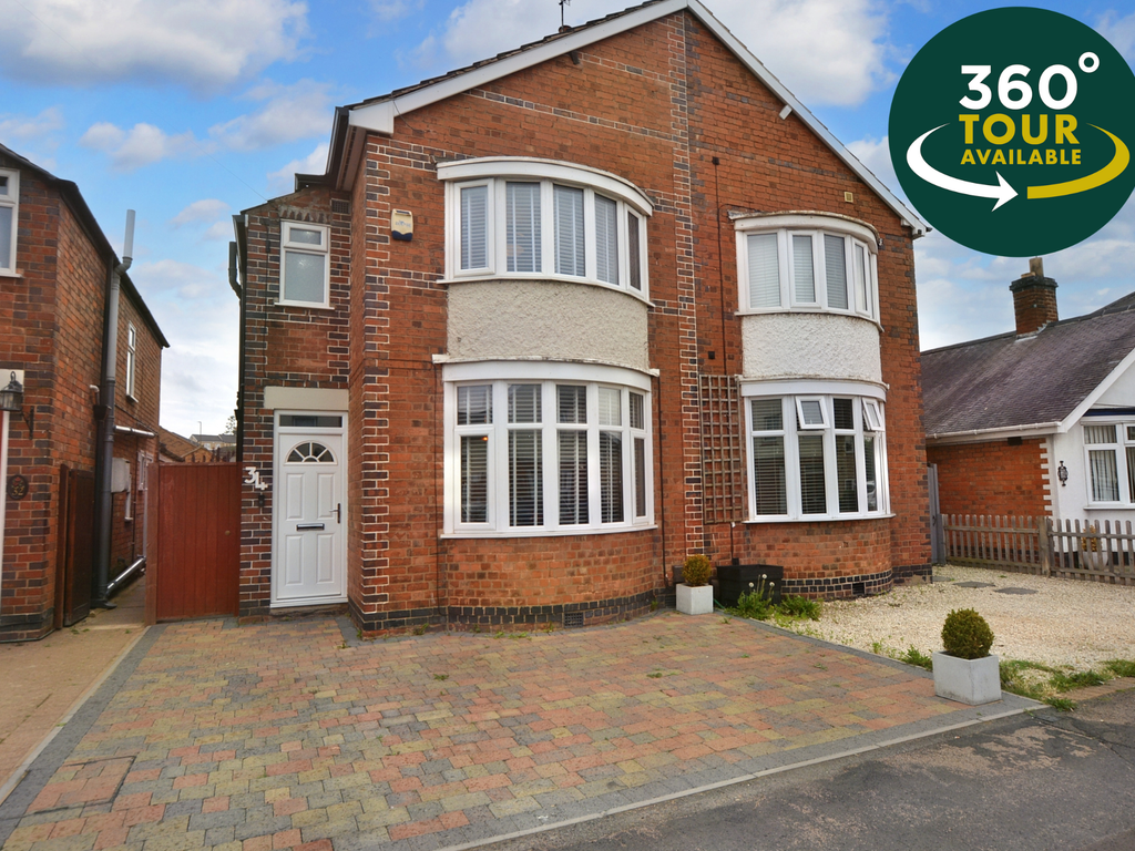 3 bed semidetached house for sale in Horsewell Lane, Wigston