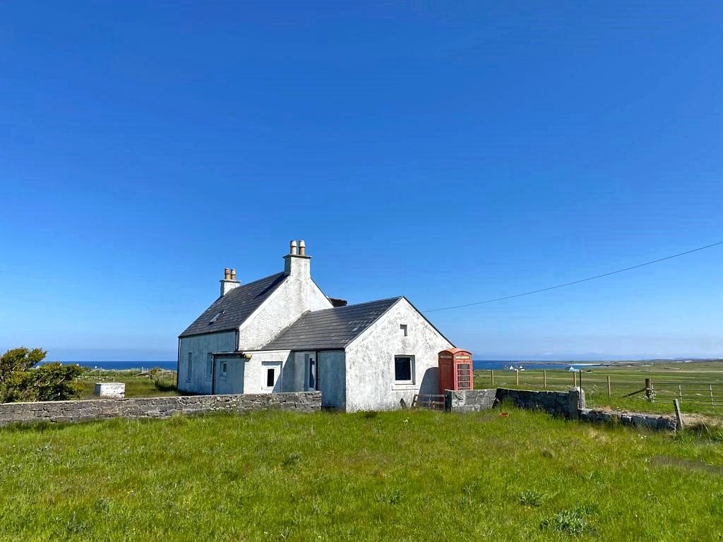 4 bed detached house for sale in Kenovay, Isle Of Tiree PA77, £245,000