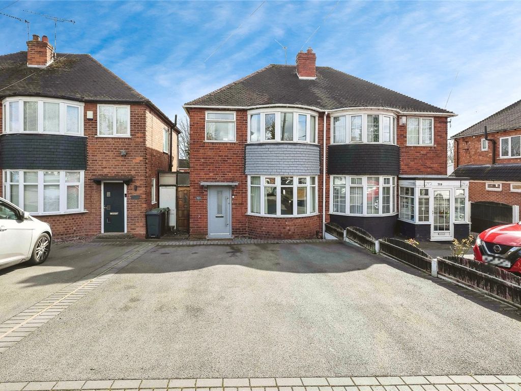 3 bed semidetached house for sale in College Road, Kingstanding