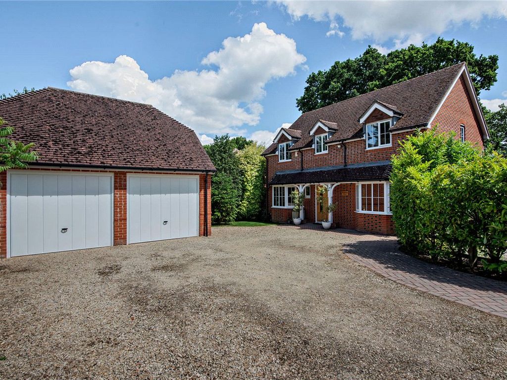 4 bed detached house for sale in Gore End Road, Ball Hill, Newbury